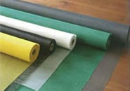 Fiberglass Window Screen, Various Colors